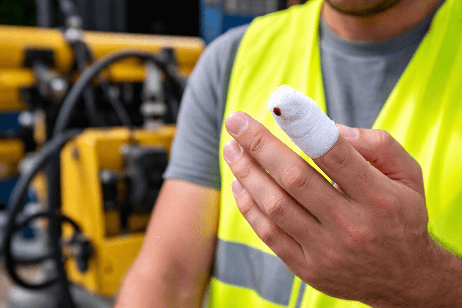 35 000 eurų kompensacija po to, kai aukšto slėgio įranga sužalojo darbuotojo pirštą